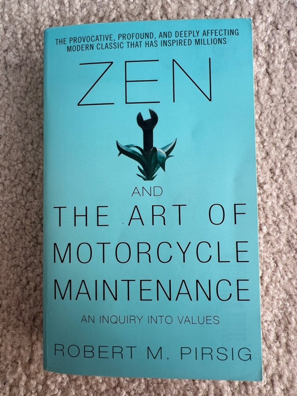 Zen and the Art of Motorcycle Maintenance Book